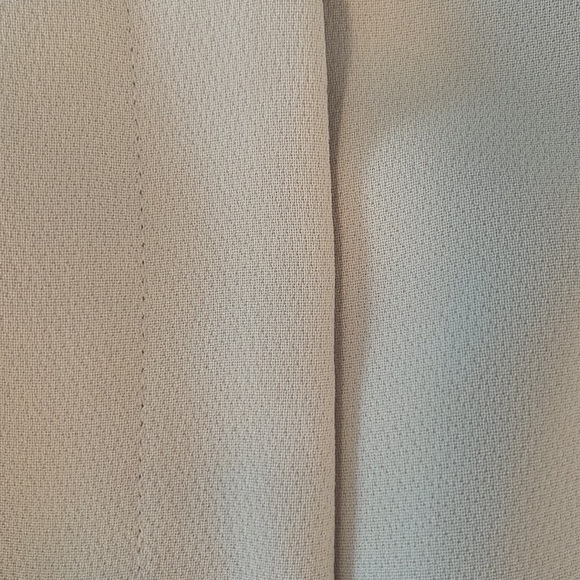 REISS flowy wide leg cream colored pants. EUC. Worn to one event. Beautiful! - Picture 7 of 10